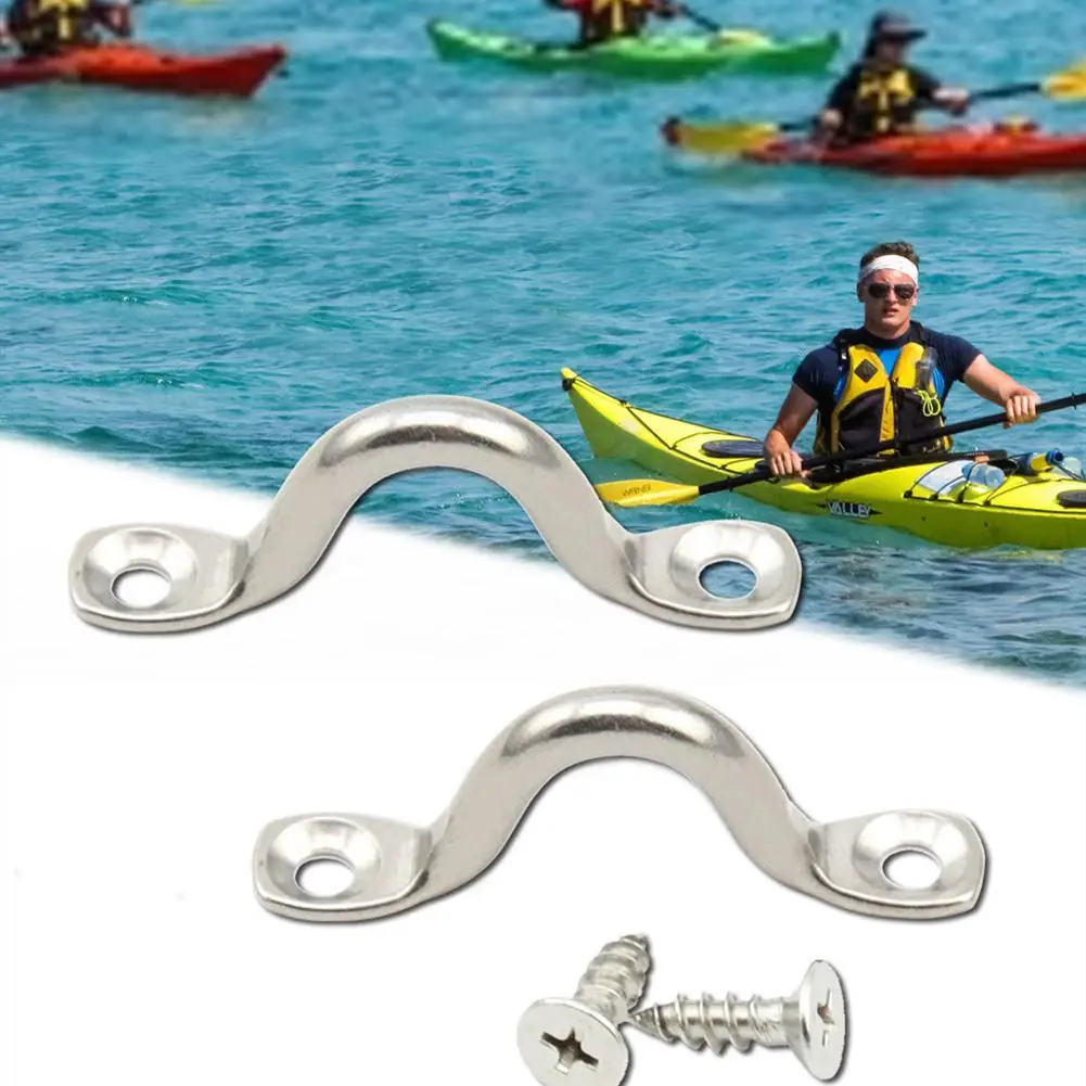 

10 x Stainless Steel Wire Eye Strap Sailing Kayak Boat Rigging Accessories