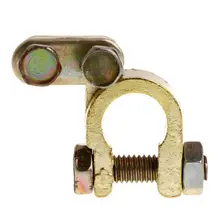 2 шт. прочная Замена авто Батарея терминал зажим зажимы Латунный разъем A6HE