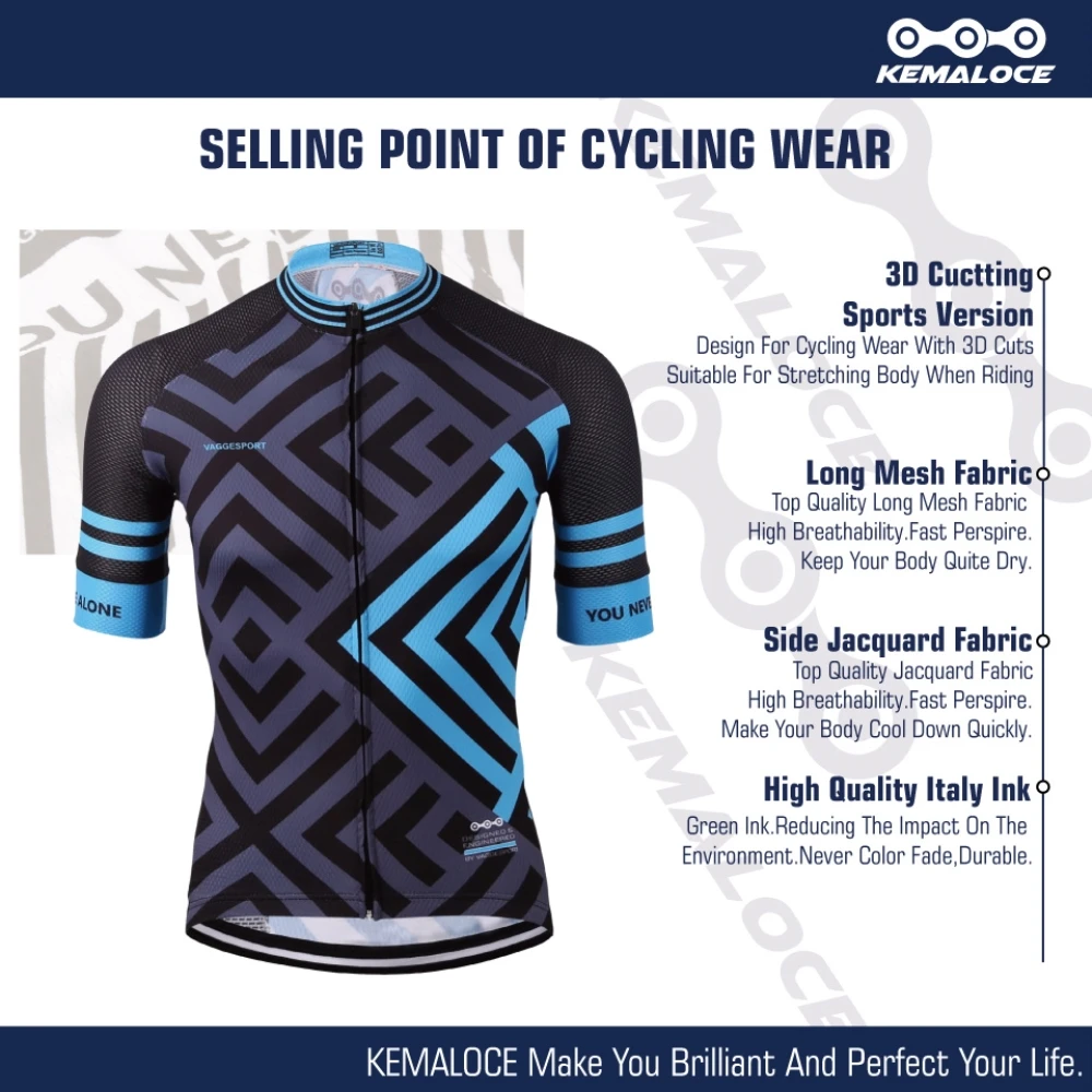 Cycling Jersry Latest Full Sublimation Breathable Comfortable Road Bike Wear Personalized China Men Cycling Shirt 14Pcs cycling jersey cycling shirt cycling clothing
