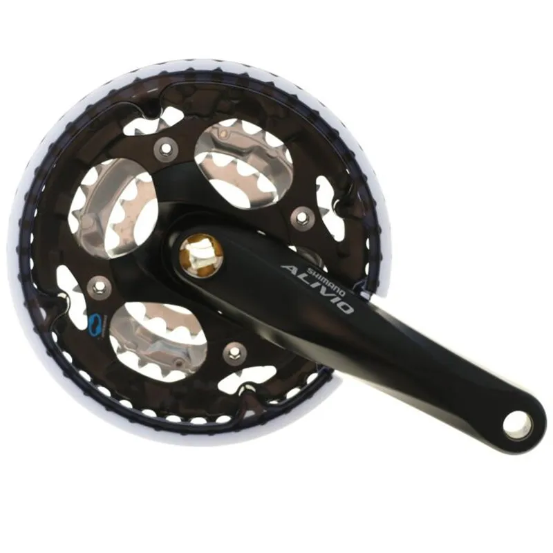 SHIMANO ALIOIV FC-M410 Звездочка колеса 8 S/24 скорость горный велосипед квадратное отверстие Звездочка колеса 42-32-22T 170 мм