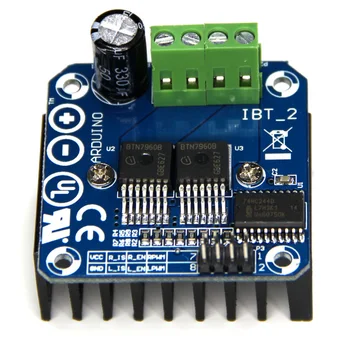 

BTS7960 Semiconductor High-power DC Stepper 43A Double Durable Auto Smart Car Parts PWM Motor Driver H-Bridge