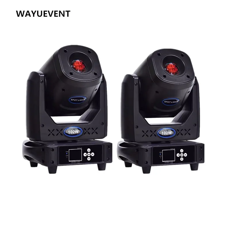 

2 pcs / lot 100W Moving Head Led Dj Spot Projector Stage Light Professional Disco Wedding Dj Party Show Lighting