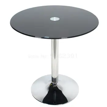 

8008 Tempered Glass Round Table, Small Huxing, Modern Simple Floating Window, Tea Table, Small Table, Economy And Fashion