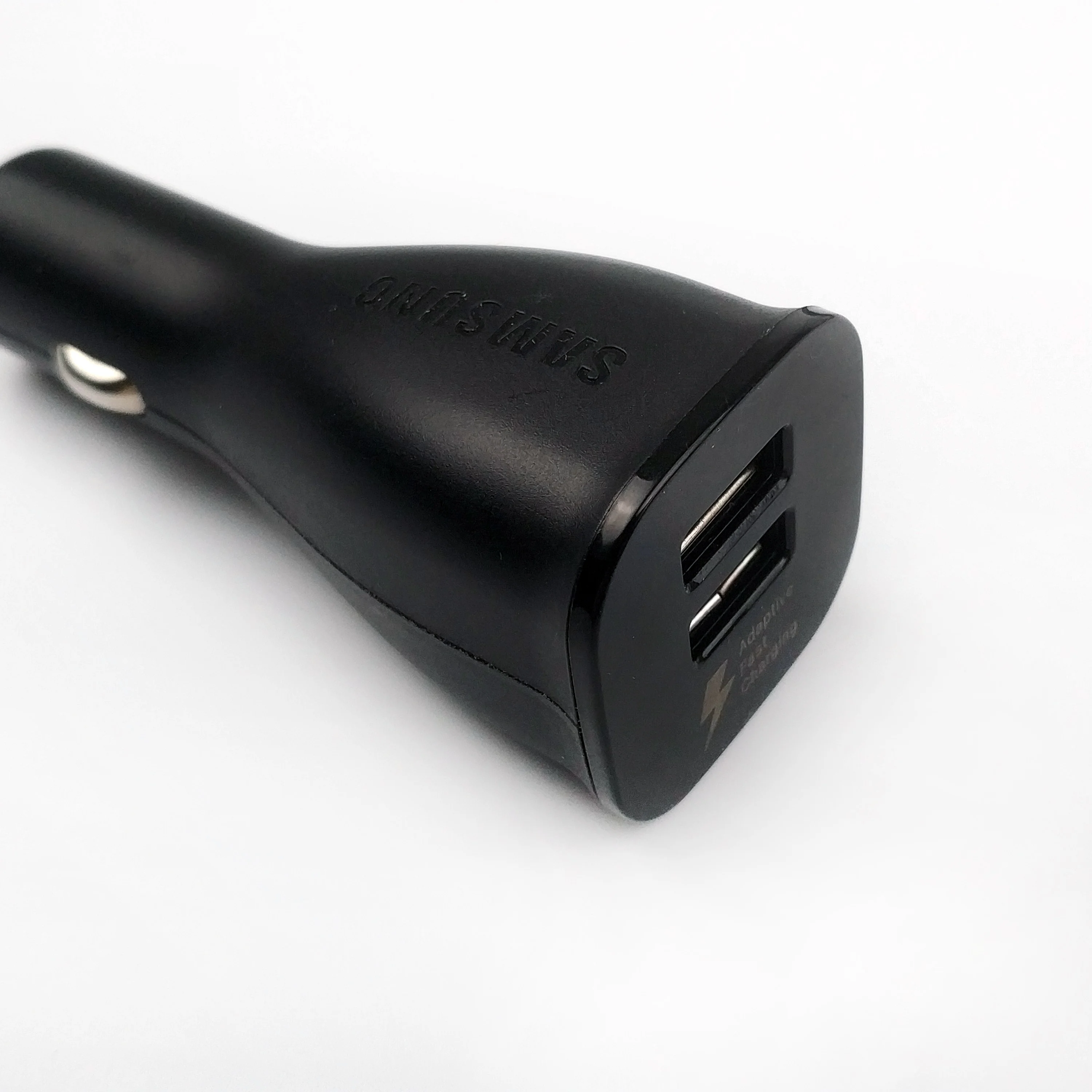 Samsung Daul Usb быстрое автомобильное зарядное устройство для galaxy S10 S9 S8 Note 7 8 9 10 A50 A80 мобильный телефон 15 Вт 1.67A Быстрый автомобильный адаптер зарядки