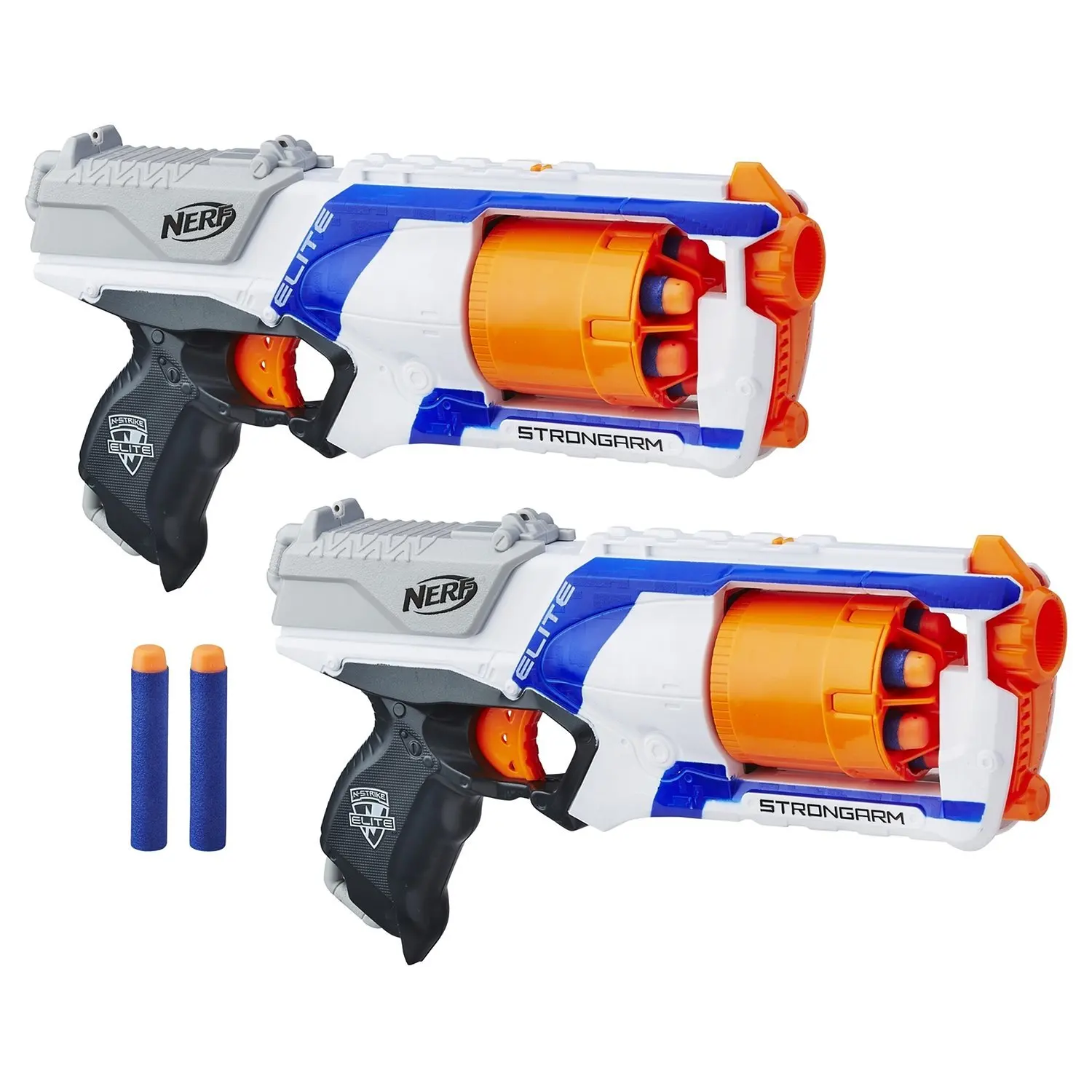 Set Nerf Elite Strongarm 2 Blaster + 12 