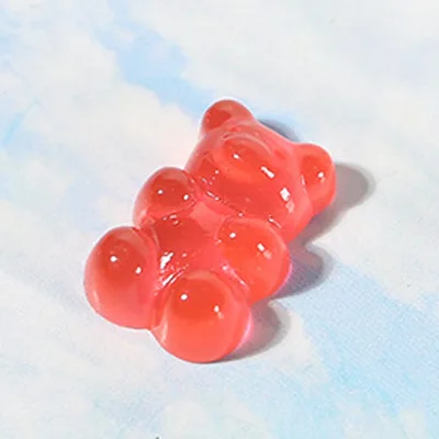 Wholesale 10 Pcs Crocs Charms Fit for Children Women Shoes Decorations Accessories Charm for Crocs Jeans Set JIBZ Decoration 10Pcs Red