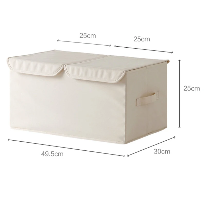 Пылезащитный чехол из ткани Оксфорд с двойным покрытием, Коробка Для Хранения Домашней Одежды, отделочные коробки для одежды