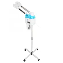 Hot and Cold Spray Facial Steamer Spa Steaming Sparyer Skin Beauty Machine EU Plug 220V Facial Mist Maker