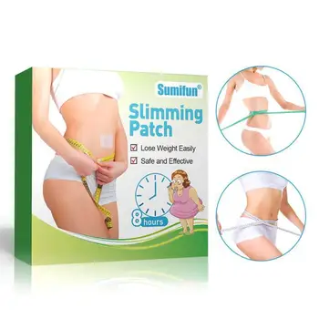 

Natural Slimming Sticker 100 Pieces=10 Bags Slimming Navel Sticker Slim Patch Weight Loss Burning Anti Cellulite Fat Patches