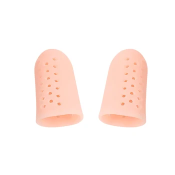 

2PCS Portable Pointe Pads Reusable Tools Toe Cap Protective Case Stretch Non-Slip Shoes Breathing Hole Soft Foot Care Cover