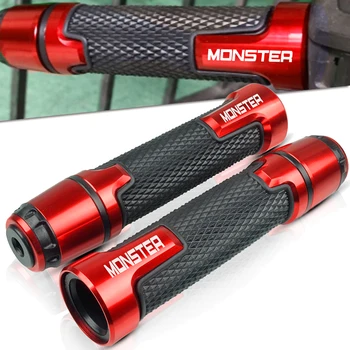 

Motorcycle 7/8"22MM Handlebar Hand Grips Handle Bar End Cap FOR DUCATI Hypermotard Monster 796 797 696 695 821 1100 EVO 1200