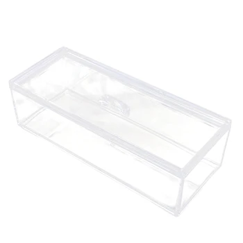 

Acrylic Storage Box Cosmetic Makeup Case Jewelry Eyebrow Pencil Organizer Holder