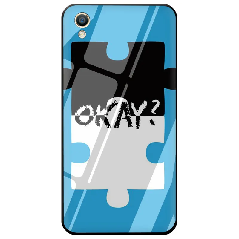 EWAU Прохладный tfios фан-арт закаленное Стекло чехол для телефона чехол для OPPO A7 A5s AX7 AX5s A37 A77 A7X F3 F5 F7 F9 F11 Pro - Цвет: G8