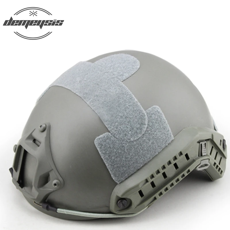 grey 54-62 см полузакрытый Открытый военный тактический шлем для CS Airsofty Пейнтбольный шлем для съемки спорта армейский боевой шлем - Цвет: grey