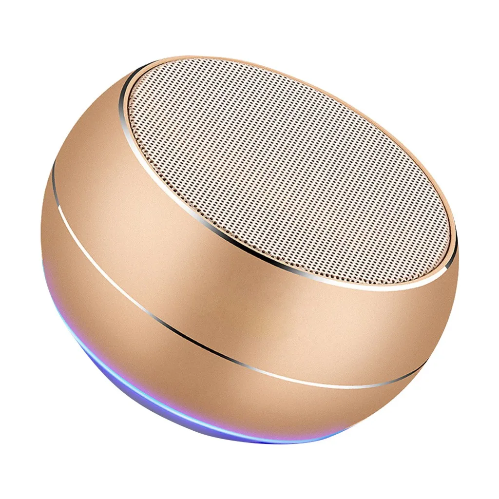 B Светодиодный Wirelwss Mnin бас BT Портативный колонки для iPHONE iPAD телефоны MP3 FT колонка блютуз колонка портативная колонка2019 - Название цвета: B