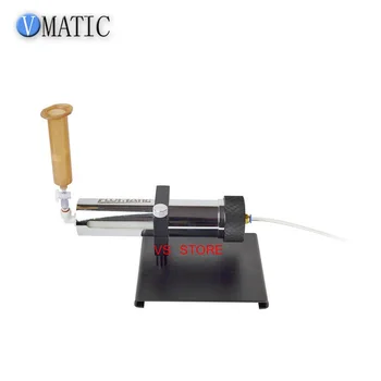

Free Shipping Glue Dispensing Manually Operated Syringe Fillers For 12Oz Cartridge Dispensing Syringe Filler With Wood Stand