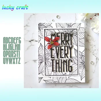 

26pcs English alphabet Metal Cutting Dies for DIY Scrapbooking Embossing Paper Card Album Decoration Crafts Dies Cut 2019
