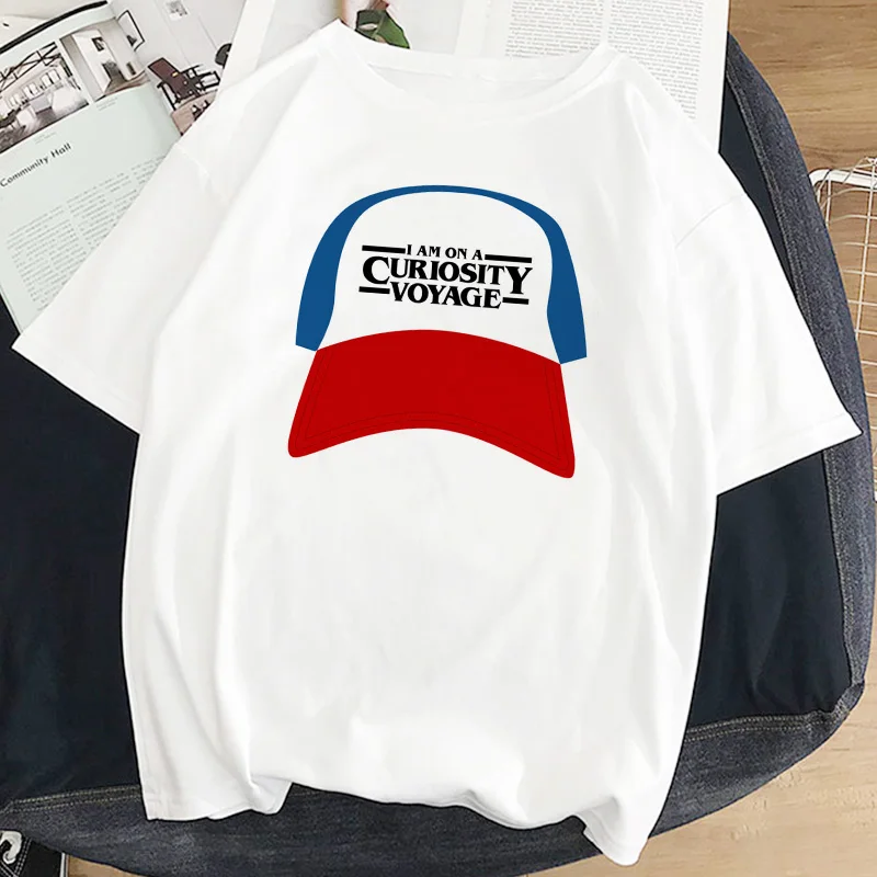 2579 STRANRER THINGS Printing новая футболка Женская Повседневная Harajuku топы Летняя женская футболка с коротким рукавом женская футболка одежда - Цвет: 2579