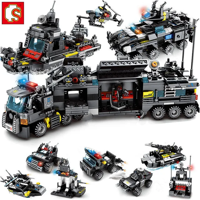Lego Swat Truck Sets | FREE SHIPPING DISCOUNTS