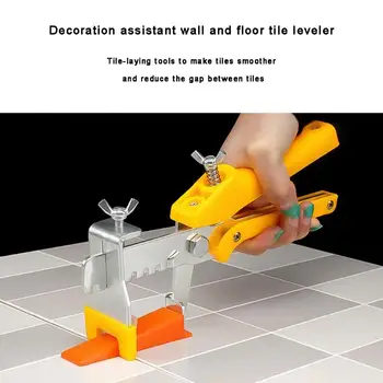

Wall Tile Leveling System Leveler Wall Tile Paving Locator Tool Clip Spacers Plier Floor Installation Tile Alignment Tools