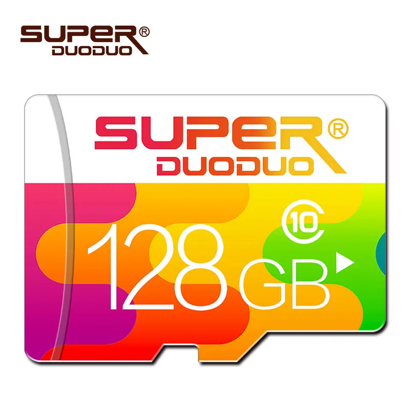 Карта памяти класса 10 8 ГБ 16 ГБ 32 ГБ micro sd карта 64 Гб 128 ГБ tarjeta microsd 32 Гб mini TF карта 4 Гб флэш-накопитель с бесплатным адаптером - Емкость: 128GB Class 10