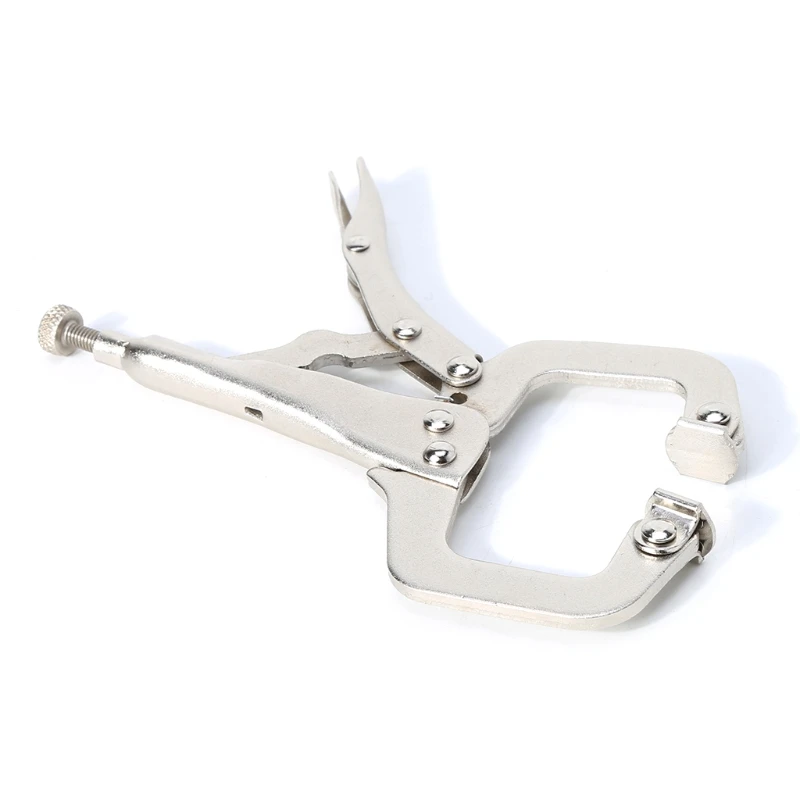 6" Clamp Welding Locking Quick Pliers Round Locator Clips