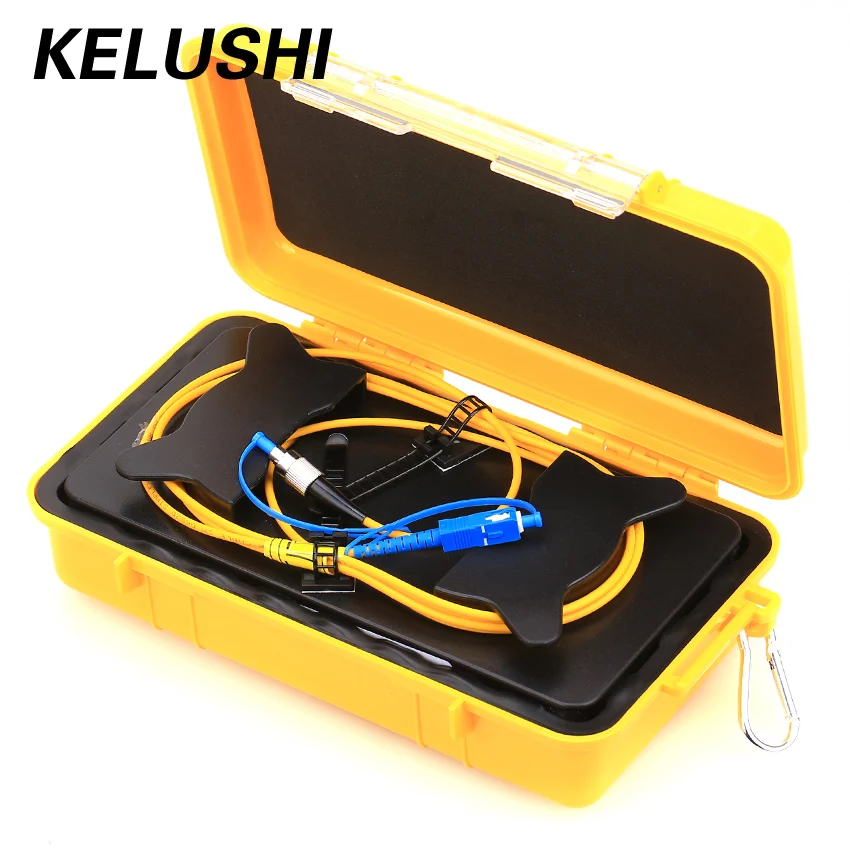 KELUSHI SC/UPC-FC/UPC OTDR удлинитель кабеля 1 км SM Dead Zone Eliminator 1310/1550nm волоконно-оптический