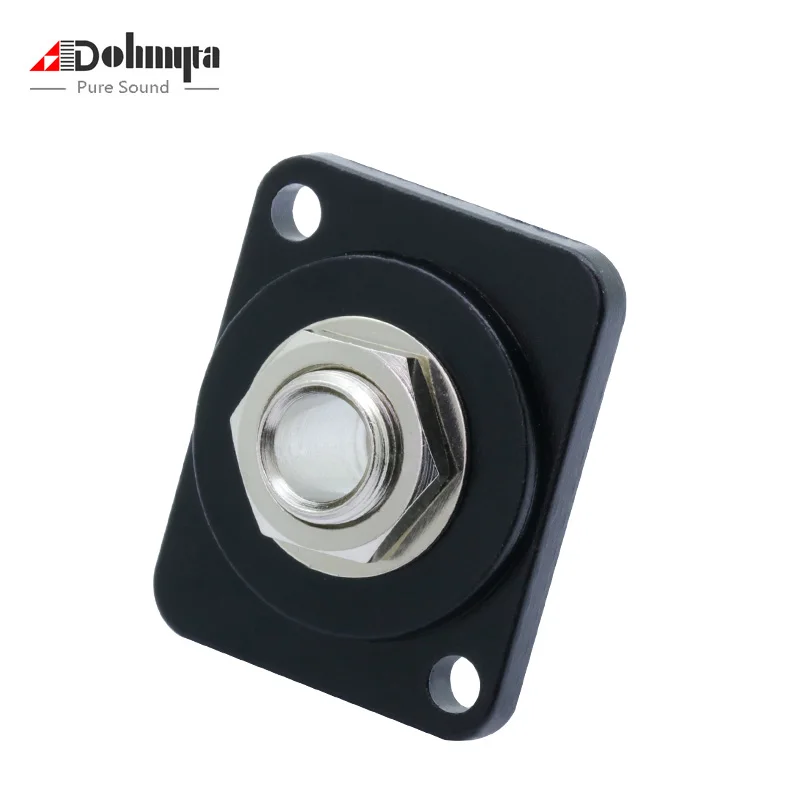 

1pc Professional Speaker Audio Jack 6.35mm MONO Connector Female Socket Panel Mounted Wire Soldering Converter High Quality