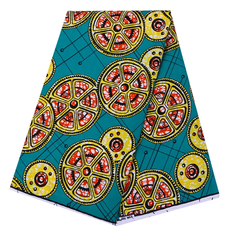 Последняя мода Африка Анкара печать воск ткань настоящий голландский воск tissu Африканский швейный материал хлопок высокого качества 6 ярдов в партии