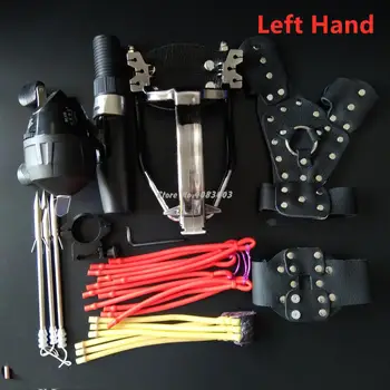 

1set Archery Fishing Slingshot Kit Catapult Bow Bowfishing Darts Reel Professional Tool For Outdoor Camping Shooting Accessories