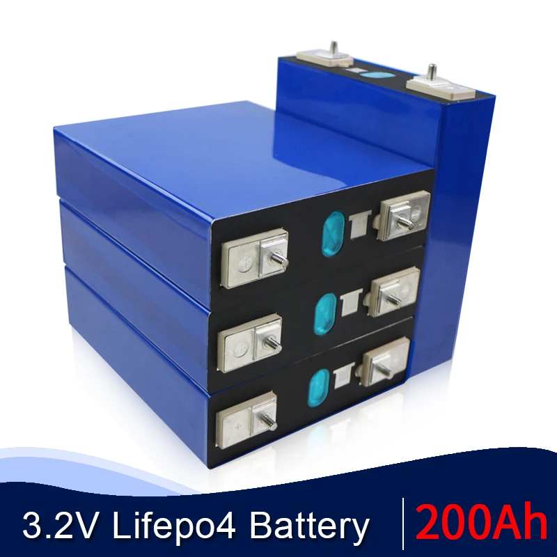 2020 Новый 16 шт 3 2 V 200Ah lifepo4 батарейный блок 48V200AH литиевая железная фосфат RV