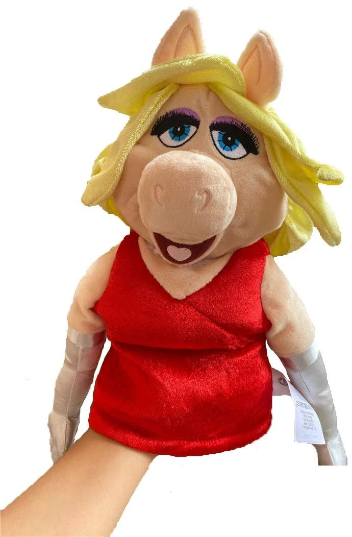 Faeröer Grappig Schouderophalend Disney De Muppets Show Miss Piggy Pluche Handpop|null| - AliExpress