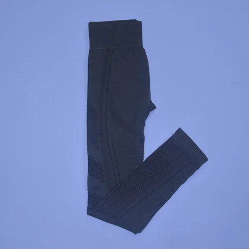 Army green pants 2 шт. безупречный вязаный бесшовный Набор для йоги Женская одежда для фитнеса с длинным рукавом спортивная одежда леггинсы для спортзала полый укороченный топ спортивный костюм - Цвет: Army green pants
