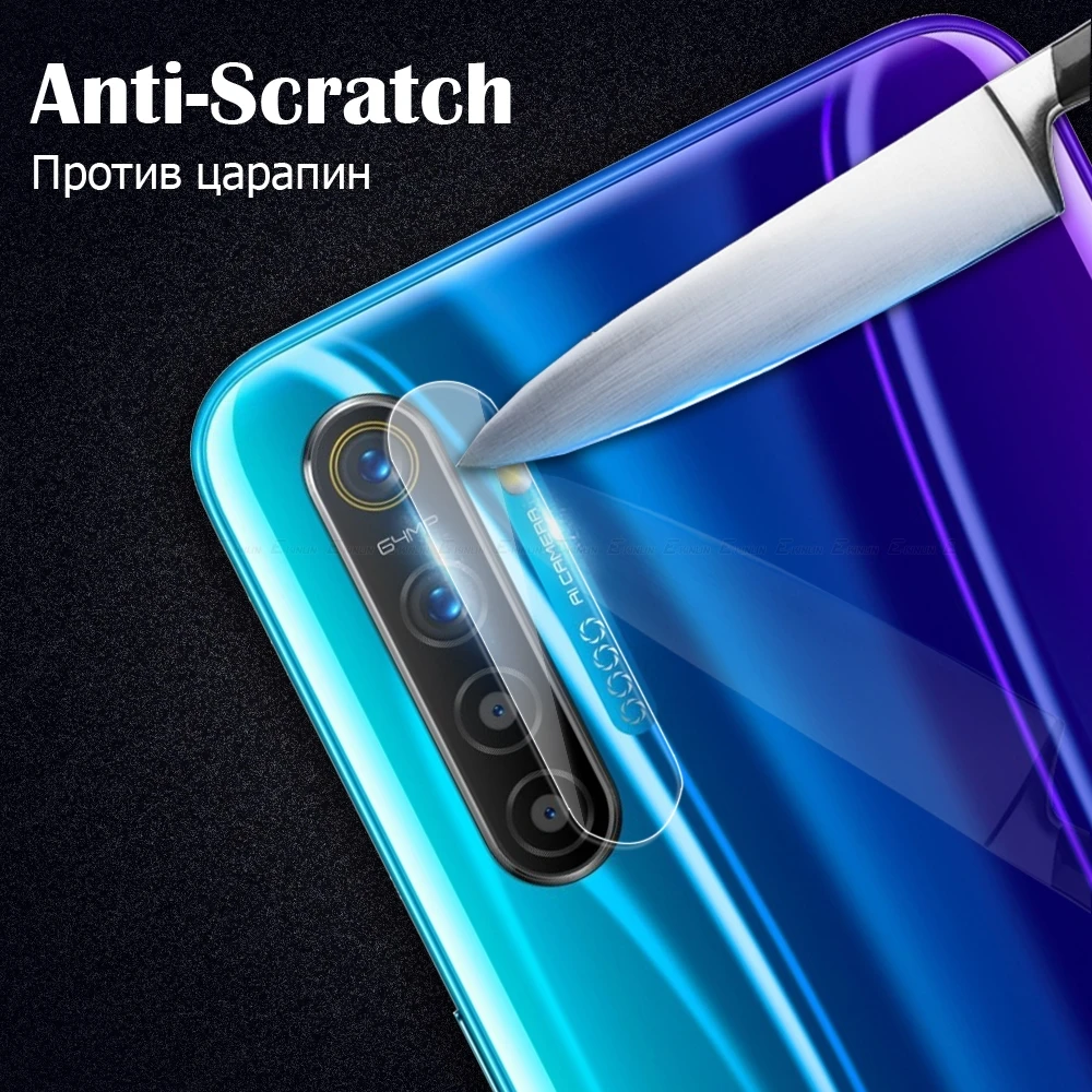 Прозрачная задняя крышка для объектива камеры Защитная пленка Закаленное стекло для OPPO Realme 1 2 3i 3 5S 5 Pro C2 Q X Lite X2 XT