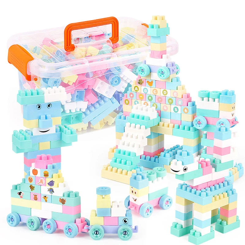 100 300 шт. большой Размеры кирпич мрамор бег лабиринт Шариковая дорожка DIY