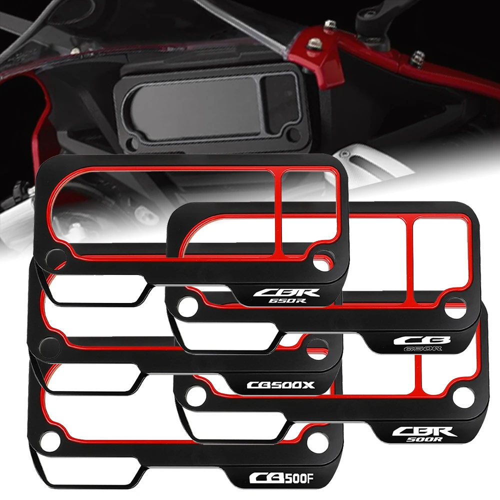 Motorcycle Frame Screen Instrument Meter Case Guard Cove For Honda CB500X CBR650R CB650R CBR500R CB500F CB 500 X 2019 2020 2021