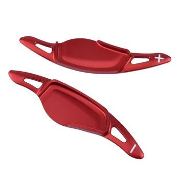 

2pcs Car Red Steering Wheel Shift Paddle Shifter Extension Fit For BMW X3 X4 X5 M5 Z4 5 7 Series 2019