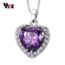 Vnox Винтаж Сердце океана колье любовь Ожерелья и подвески на день рождения Best друзьям подарки свободная коробка