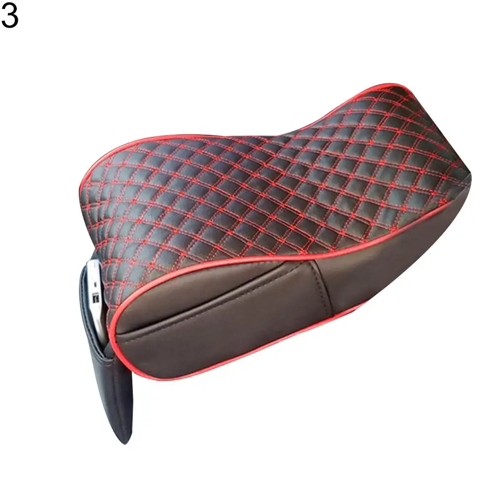 Стильная Автомобильная центральный подлокотник коробка мягкая увеличивающая