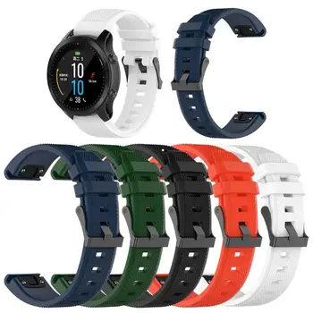 

22mm Silicone Wrist Strap Replacement for Garmin Fenix6 Portable Watch Band Belt for Garmin Fenix6 Forerunner945 935 Accessories