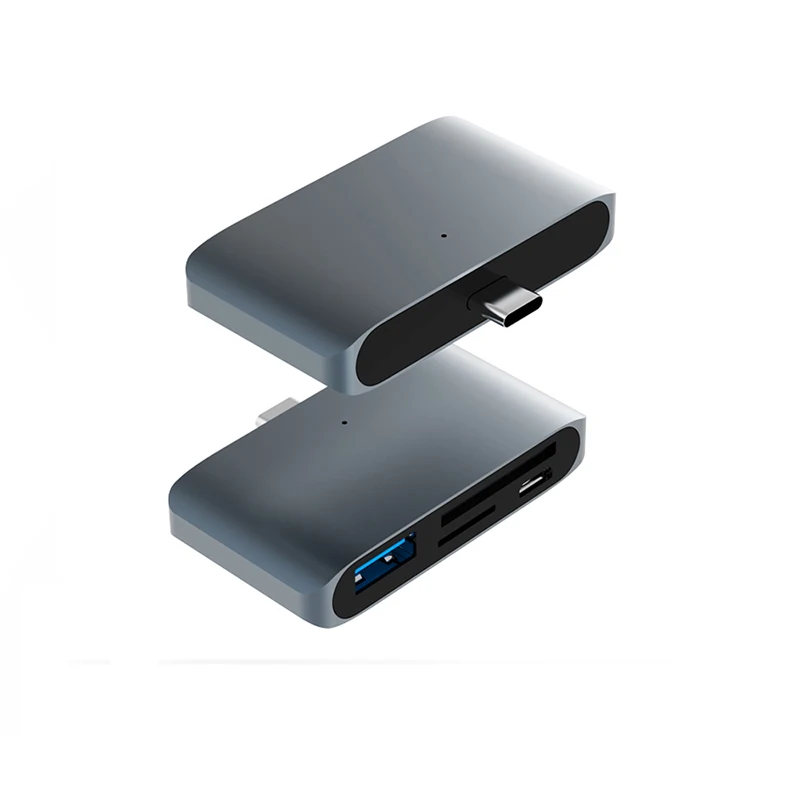 4 в 1 концентратор USB Type C с USB3.0/SD/micro SD многофункциональный ОТГ-ридер для всех мобильных телефонов
