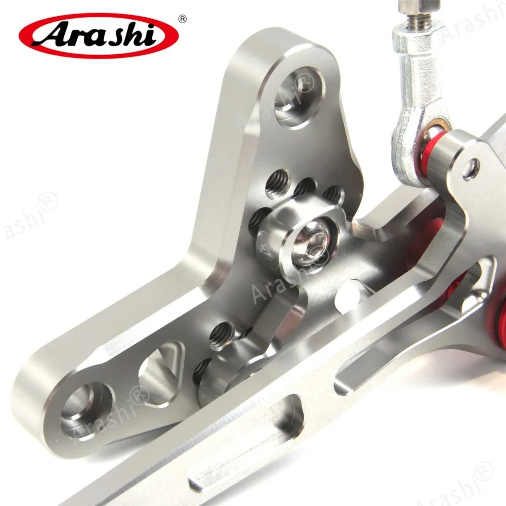 Arashi для KAWASAKI Ninja 400- CNC регулируемая подножка Rearset Rider подножки NINJA400