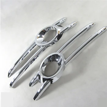 

09- 18 For AUDI Q5 CHROME FRONT FOG LIGHT COVER TRIM BEZEL GARNISH LAMP FOGLIGHT BUMPER INSERT RING FRAME ACCESSORIE