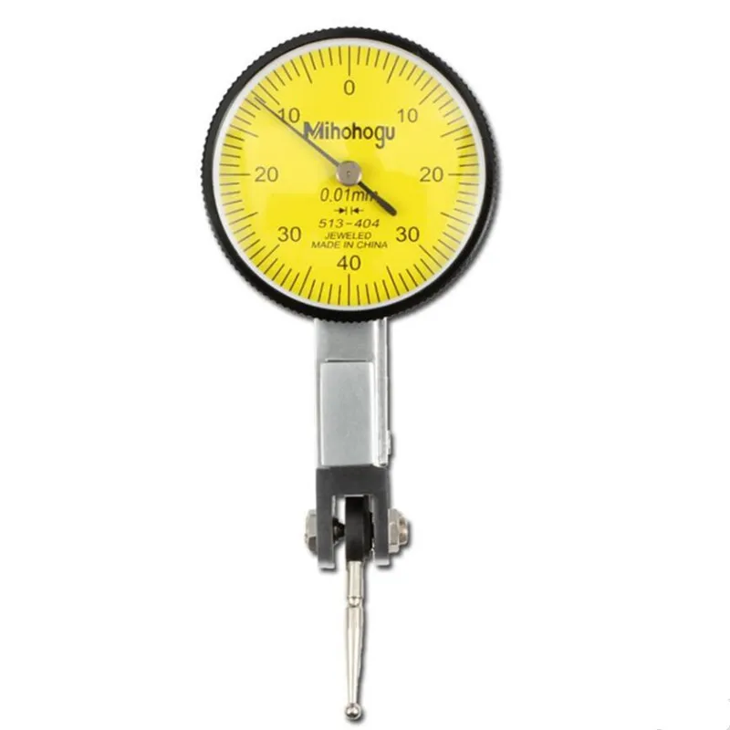 

Micrometer 513-404 Metalworking Analog Lever Dial Indicator Dial Gauge Accuracy 0.01 Range 0-0.8mm Measuring Tools