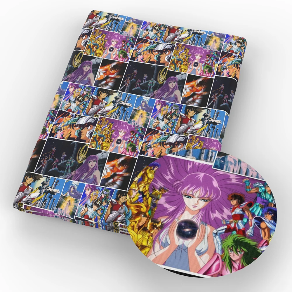 50*140 см мультяшный персонаж, полиэстер, хлопок, ткань для квилтинга детей, Лоскутная Ткань, сделай сам, швейная детская одежда, простыня, c3617