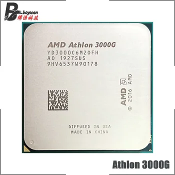 

AMD Athlon 3000G X2 3000G 3.5 GHz Dual-Core Quad-Thread CPU Processor YD3000C6M2OFH Socket AM4