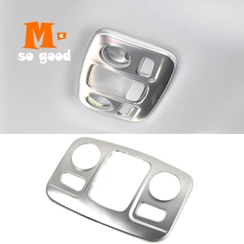 

For Peugeot 3008 GT 5008 2nd Stainless Steel Back Tail Rear Reading Light Lamp Trim Frame Cover 2016 2017 2018 accessories