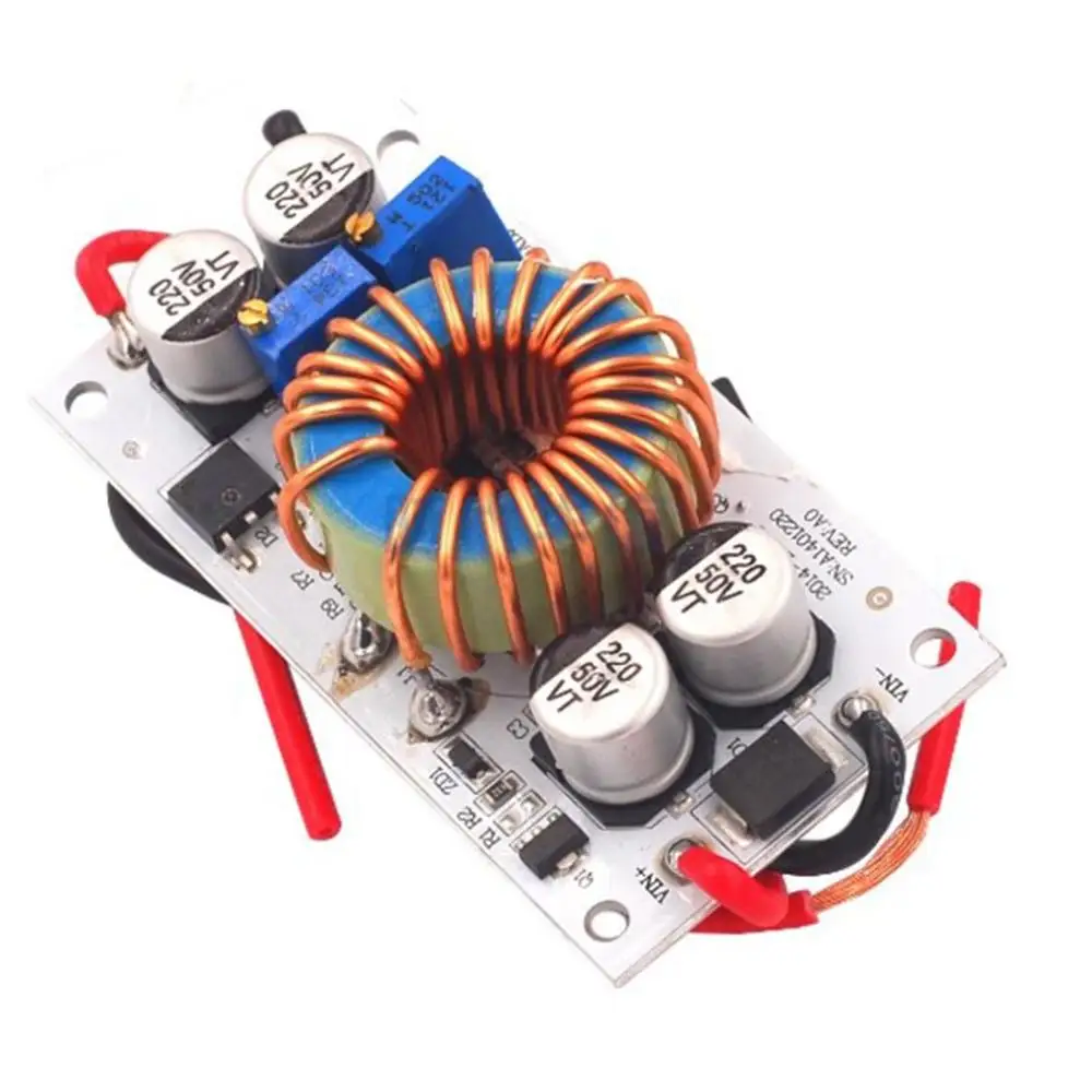 

Dc12V 24V 36V 48V 50V To 12V 25V 36V 42V 50V 60V 80V 0.2-8A250W Boost Module Conversion Efficiency Up To 96%