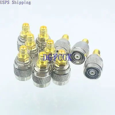 DHL/EMS 100 шт. адаптер преобразования RP* штекер TNC M в RP* SMA разъем F для антенны-h2