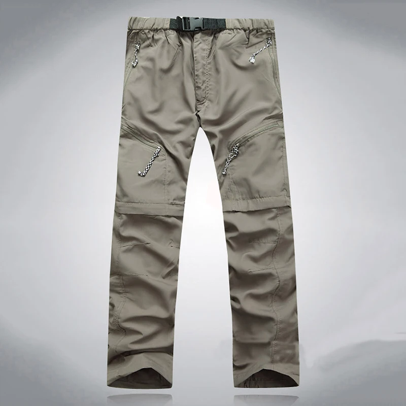 

Hiking Pants Summer Autumn Men's Trousers Quick-drying Detachable PantS Breathable Outdoor Sports Camping Climbing Trousers